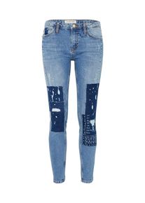 Rich & Royal Rich & Royal, Damen Jeans mit Patches, Blue Denim