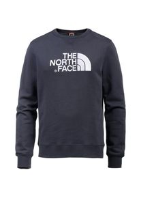 The North Face, Herren Sport-Sweatshirt 'Drew Peak Crew', Nachtblau / Wei&szlig;