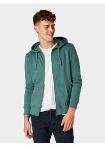 Tom Tailor Denim, Herren Sweatjacke, Grün