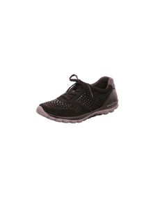 Gabor, Damen Schn&uuml;rschuhe, Dunkellila / Schwarz