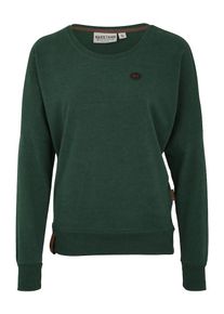 Naketano, Damen Pullover 'Schmusi', Dunkelgr&uuml;n