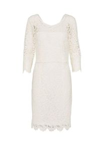 SET, Damen Spitzenkleid, Weiß