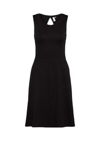 Q/S Designed By, Damen Interlock-Kleid, Schwarz