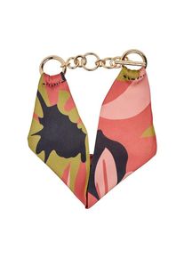 Hallhuber, Damen Wickelarmband, Schilf / Koralle / Schwarz