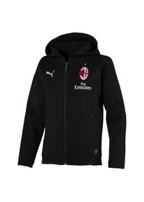 Puma, Kapuzenjacke 'AC Milan', Rot / Schwarz / Wei&szlig;