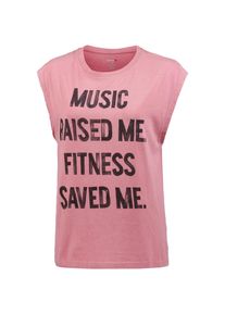 Reebok, Damen T-Shirt, Rosé / Schwarz