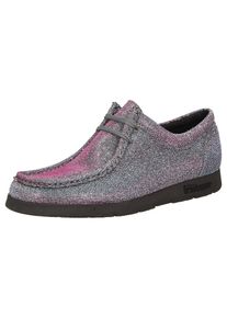Sioux, Damen Mokassin 'Grash.-D172-29', Graumeliert / Pink