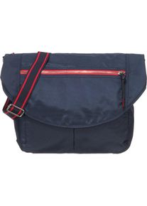 Esprit, Damen Umhängetasche, Blau / Rot