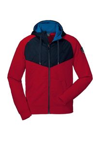 Sch&ouml;ffel Sch&ouml;ffel, Herren 'Nizza' Fleecejacke, Nachtblau / Feuerrot