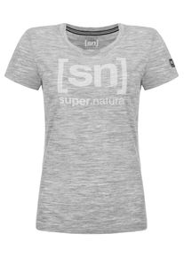 super.natural, Damen T-Shirt, Graumeliert