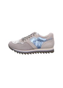 Gabor, Damen Schn&uuml;rschuhe, Hellblau / Grau / Greige
