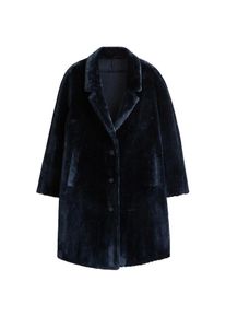 Violeta by Mango, Damen Mantel 'Pelito', Nachtblau