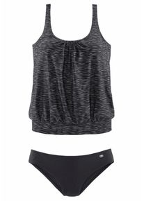 Kangaroos, Damen Oversize-Tankini, Schwarz