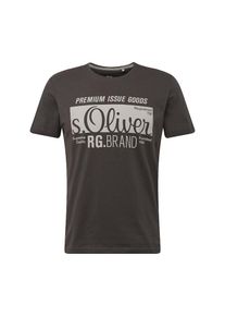 s.Oliver RED LABEL, Herren Shirt, Dunkelgrau