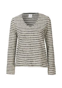 Culture, Damen Pullover, Hellgrau / Schwarz