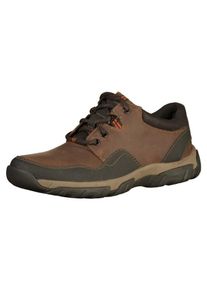 Clarks, Herren Halbschuhe, Hellbeige / Braun / Basaltgrau