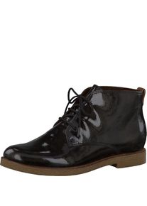 Tamaris, Damen Schn&uuml;rstiefelette, Anthrazit