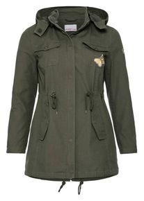 sheego Casual, Damen Parka, Khaki