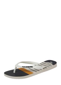 Havaianas, Herren Zehentrenner 'Top Nautical', Beige / Schwarz / Wei&szlig;