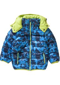 Blue Seven, M&auml;dchen Winterjacke, Blau / Dunkelblau / Apfel