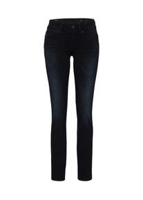 G-Star Raw, Damen 'Midge Saddle Mid Straight' Jeans, Black Denim