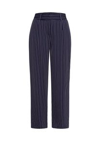 IVY & OAK IVY & OAK, Damen Hose 'Culotte Pintstripes', Kobaltblau / Weiß