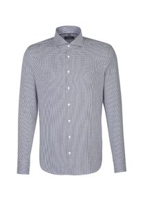 Seidensticker, Herren Hemd, Blau / Wei&szlig;
