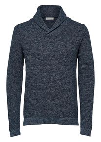 Selected Homme, Herren Strickpullover, Dunkelblau