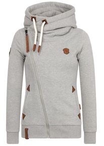 Naketano, Damen Sweatjacke 'Family Biz', Grau