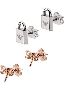 Emporio Armani, Damen Schmuckset, Bronze / Silber