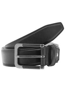 The Bridge, Herren Story Uomo G&uuml;rtel Leder 110-128 cm, Schwarz