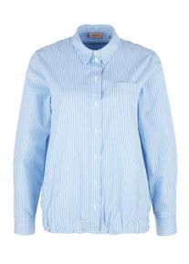 TRIANGLE, Damen Bluse, Hellblau / Weiß