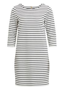 Vila, Damen Jerseykleid 'Vitinny', Blau / Weiß