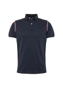 Tommy Hilfiger, Herren Polo 'TOMMY TAPE SLIM POLO', Nachtblau