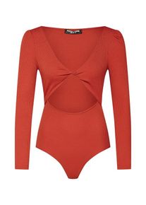 Fashion Union, Damen Shirt 'NOELE', Orangerot