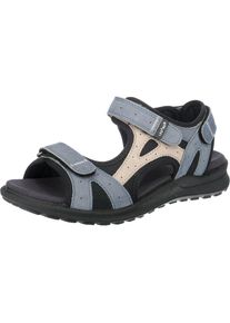 Legero, Damen Outdoorsandalen 'Siris', Beige / Hellblau / Schwarz