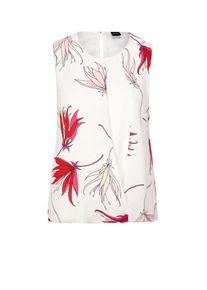 s.Oliver BLACK LABEL, Damen Top, Rot / Schwarz / Weiß