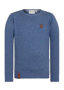 Naketano, Herren Pullover, Rauchblau / Schwarz