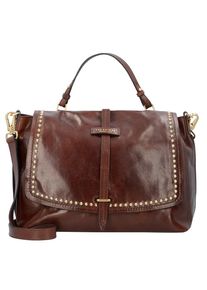 The Bridge, Damen Rock Handtasche Leder 36 cm, Braun