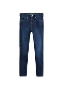 Mango, Damen Jeans, Dunkelblau