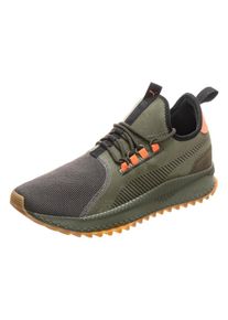 Puma, Herren Sneaker 'TSUGI', Dunkelgrau / Oliv / Koralle