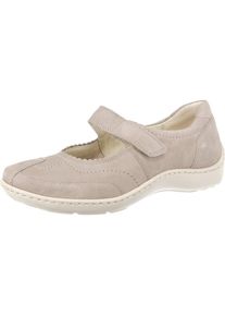Waldläufer WALDLÄUFER, Damen Slipper 'Henni', Nude