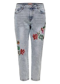 Only, Damen 'Tonni Low' Boyfriendjeans, Blau