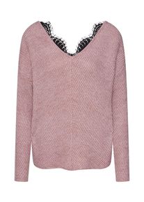 Véro Moda VERO MODA, Damen Pullover 'Buena Lena', Rosé / Schwarz