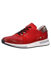 Paul Green, Damen Sneaker, Rot / Schwarz