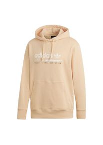 adidas originals, Herren Hoodie 'Kaval Graphic', Pastellorange / Wei&szlig;