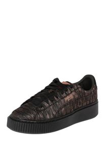 Puma, Damen Sneaker 'Basket Platform', Schwarz