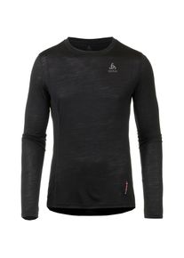 Odlo, Herren Shirt 'Natural + Light', Schwarzmeliert