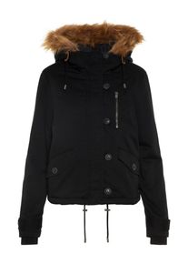 Noisy may, Damen Jacke, Braunmeliert / Schwarz