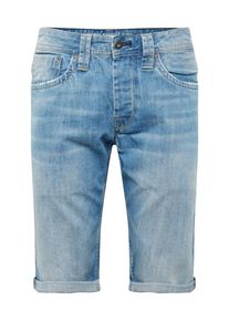 Pepe Jeans, Herren Jeans-Shorts 'Cash', Blue Denim